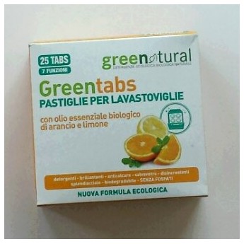Green Tabs lavastoviglie -Greenatural